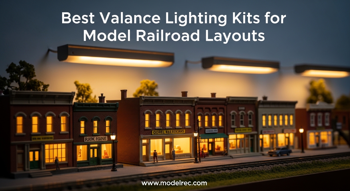 Best Valance Lighting Kits for Model Railroad Layouts