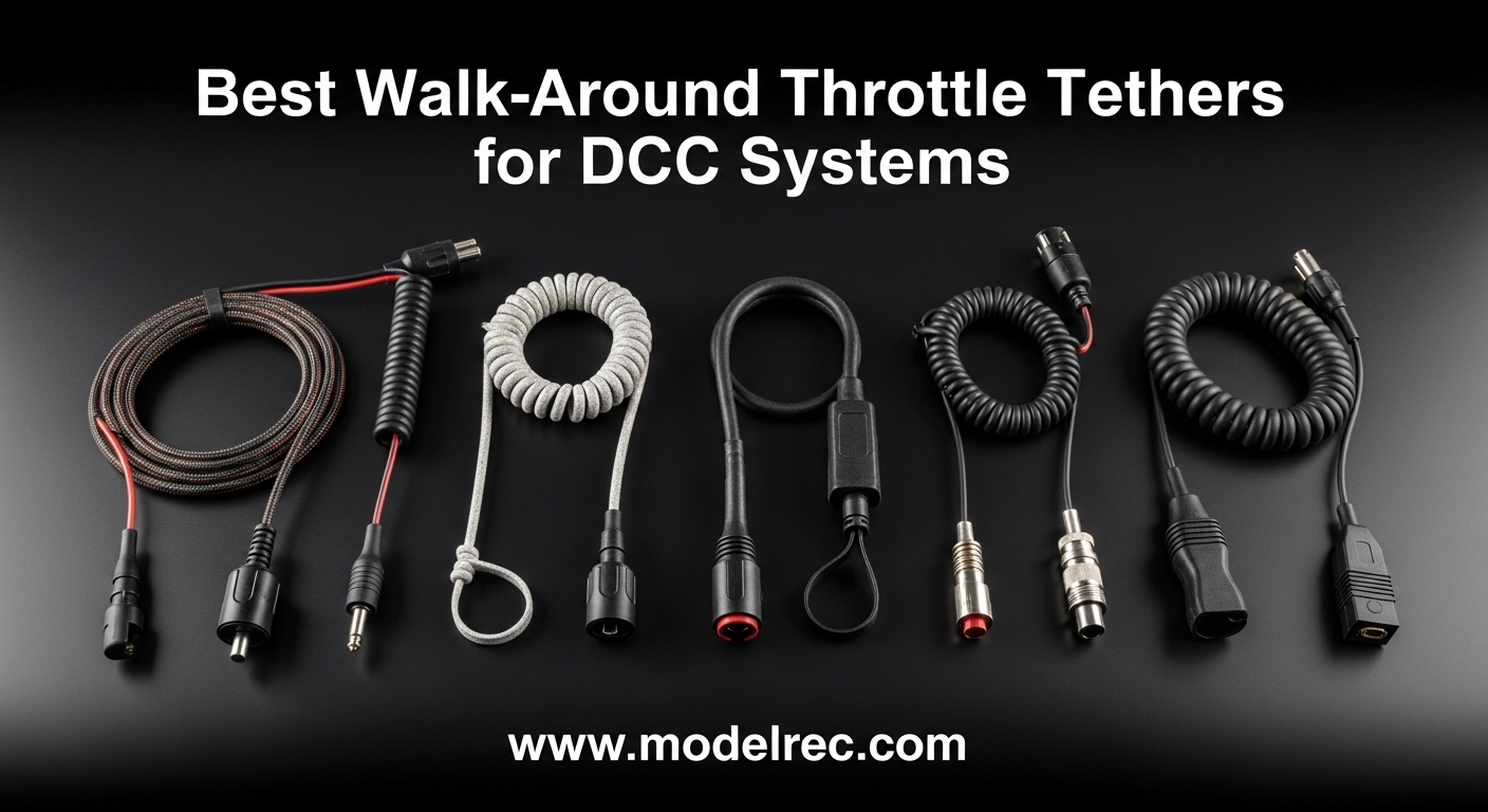 Best Walk-Around Throttle Tethers for DCC Systems