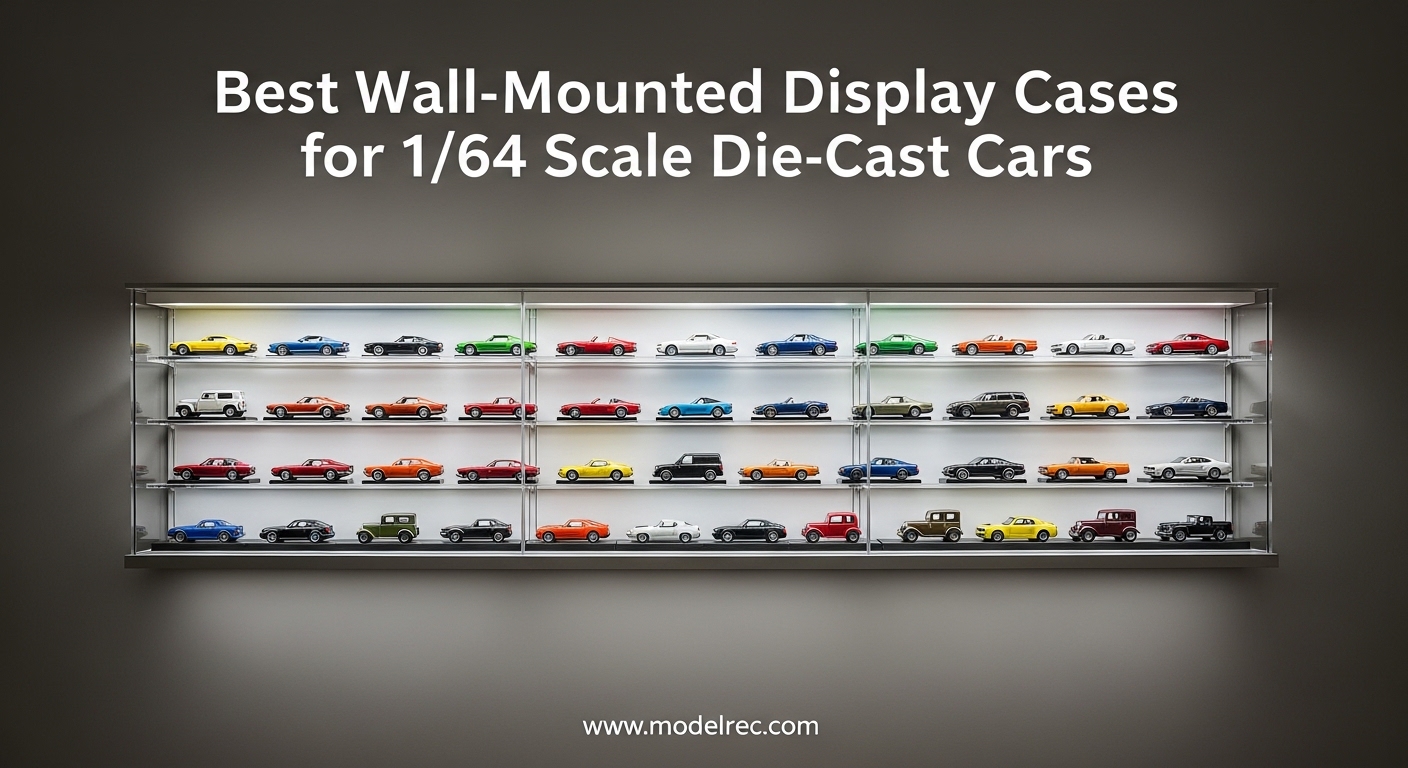Best Wall-Mounted Display Cases for 1-64 Scale Die-Cast Cars