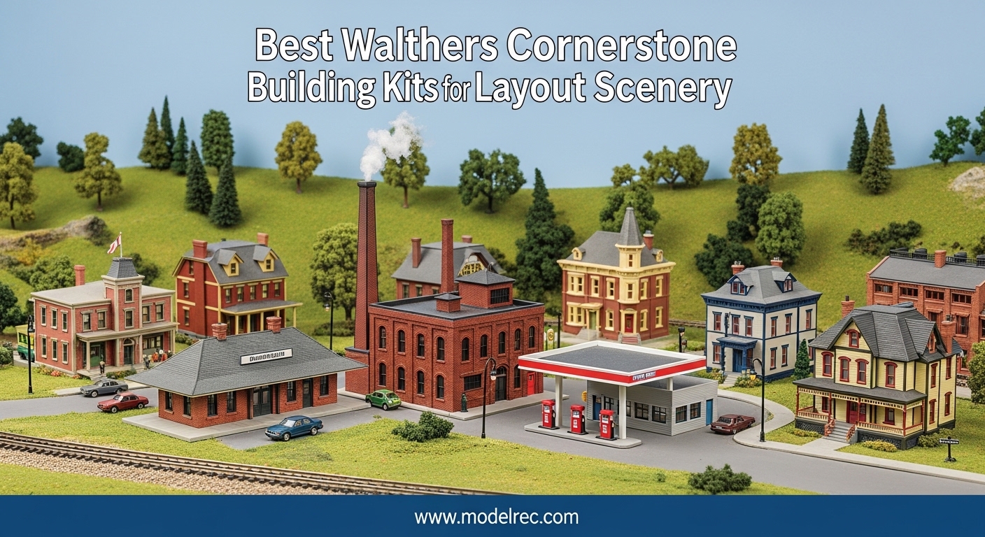Best Walthers Cornerstone Building Kits for Layout Scenery