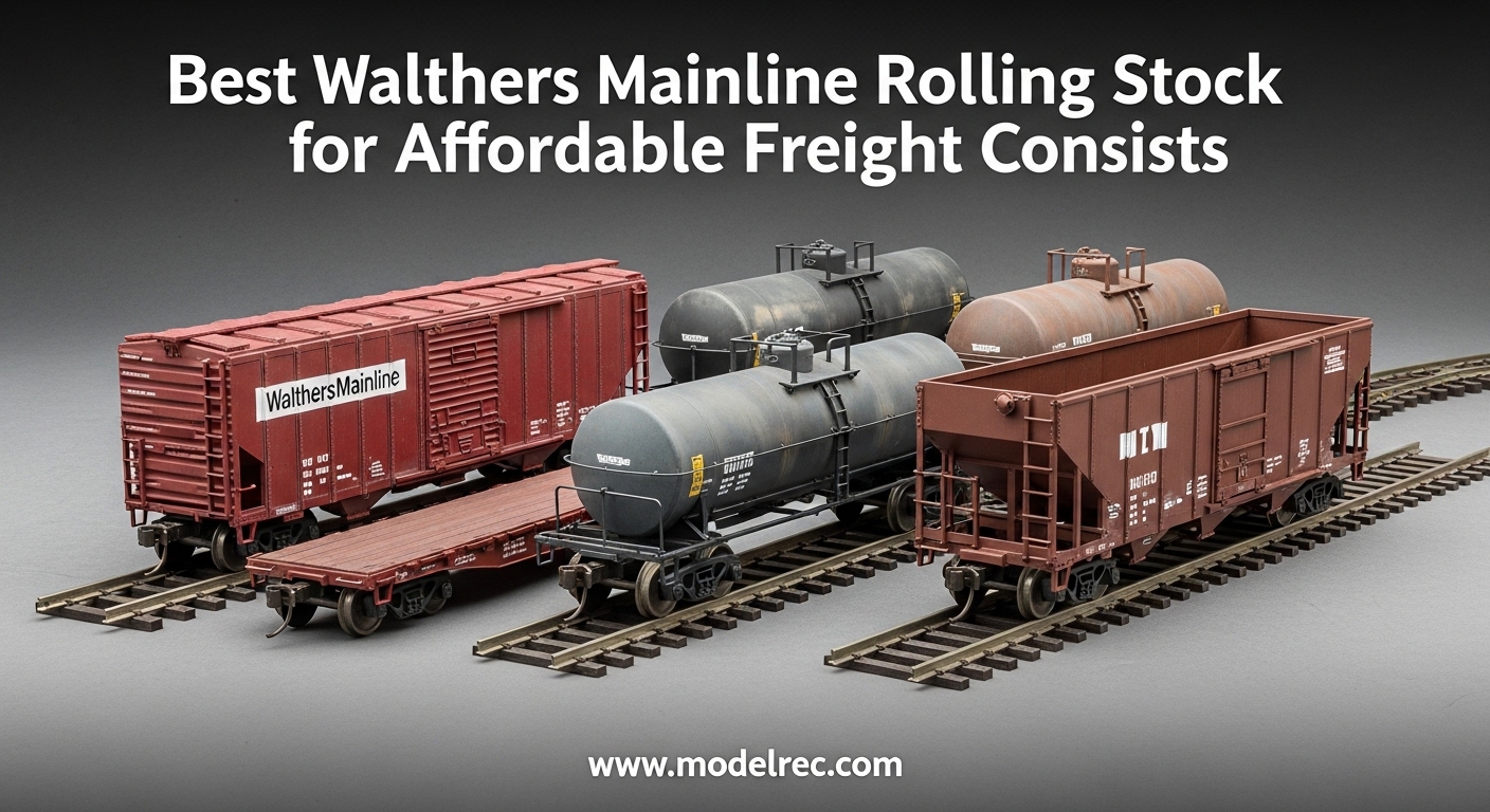Best Walthers Mainline Rolling Stock for Affordable Freight Consists