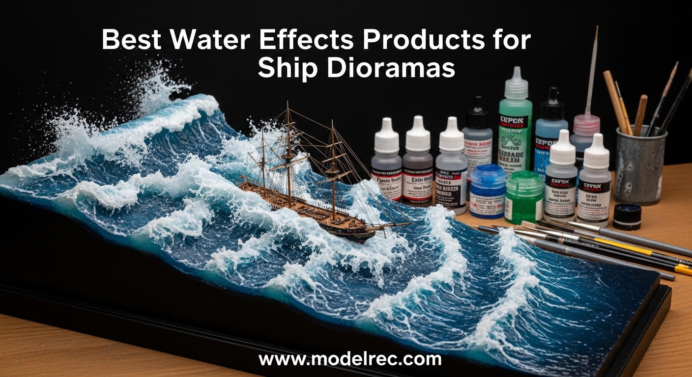 Best Water Effects Products for Ship Dioramas