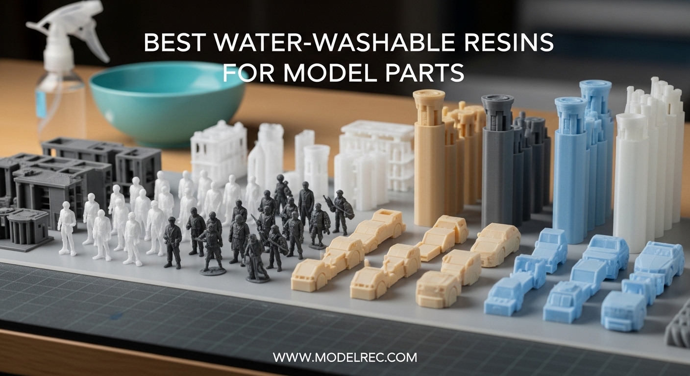 Best Water-Washable Resins for Model Parts
