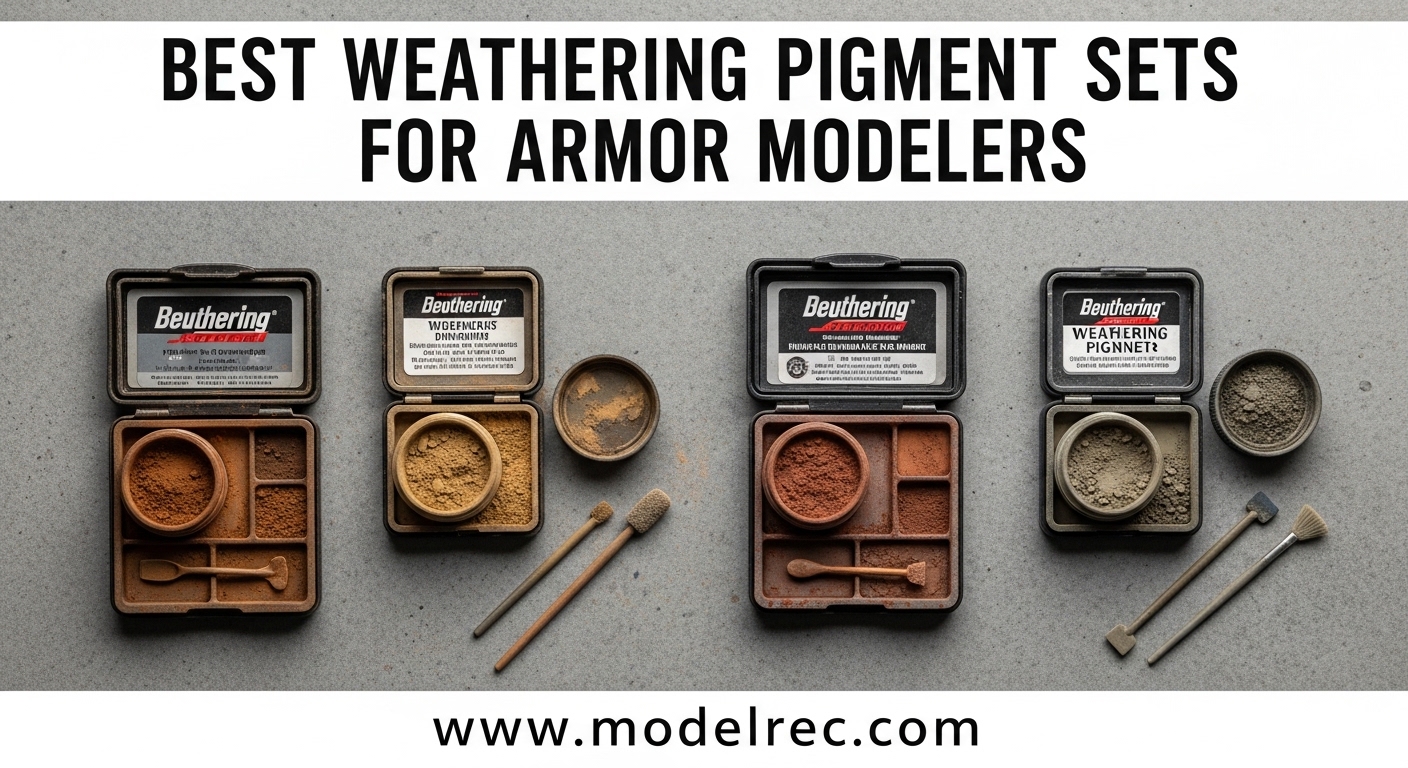 Best Weathering Pigment Sets for Armor Modelers