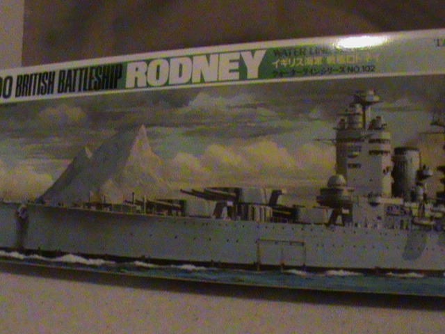 Tamiya Rodney British Battleship 1/700 Scale Model Kit customer photo 1