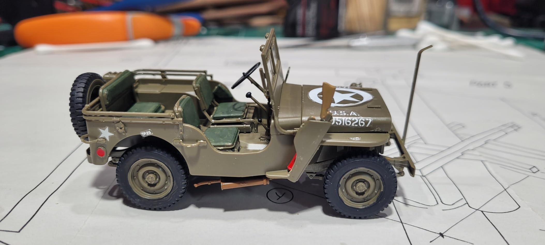 Italeri Models 1/35 Willys Jeep & Trailer Kit 0314S customer photo 2