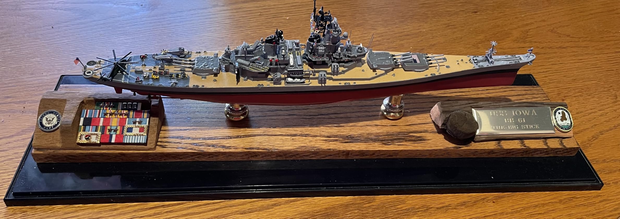 Trumpeter 1/700 USS Iowa BB61 Battleship 1984 Model Kit customer photo 1