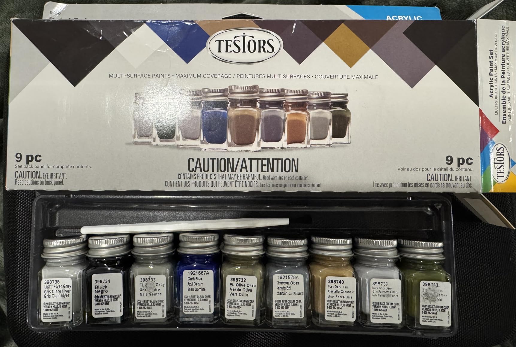 Testors 9136 Aircraft Spraying Acrylics Paint Set customer photo 1