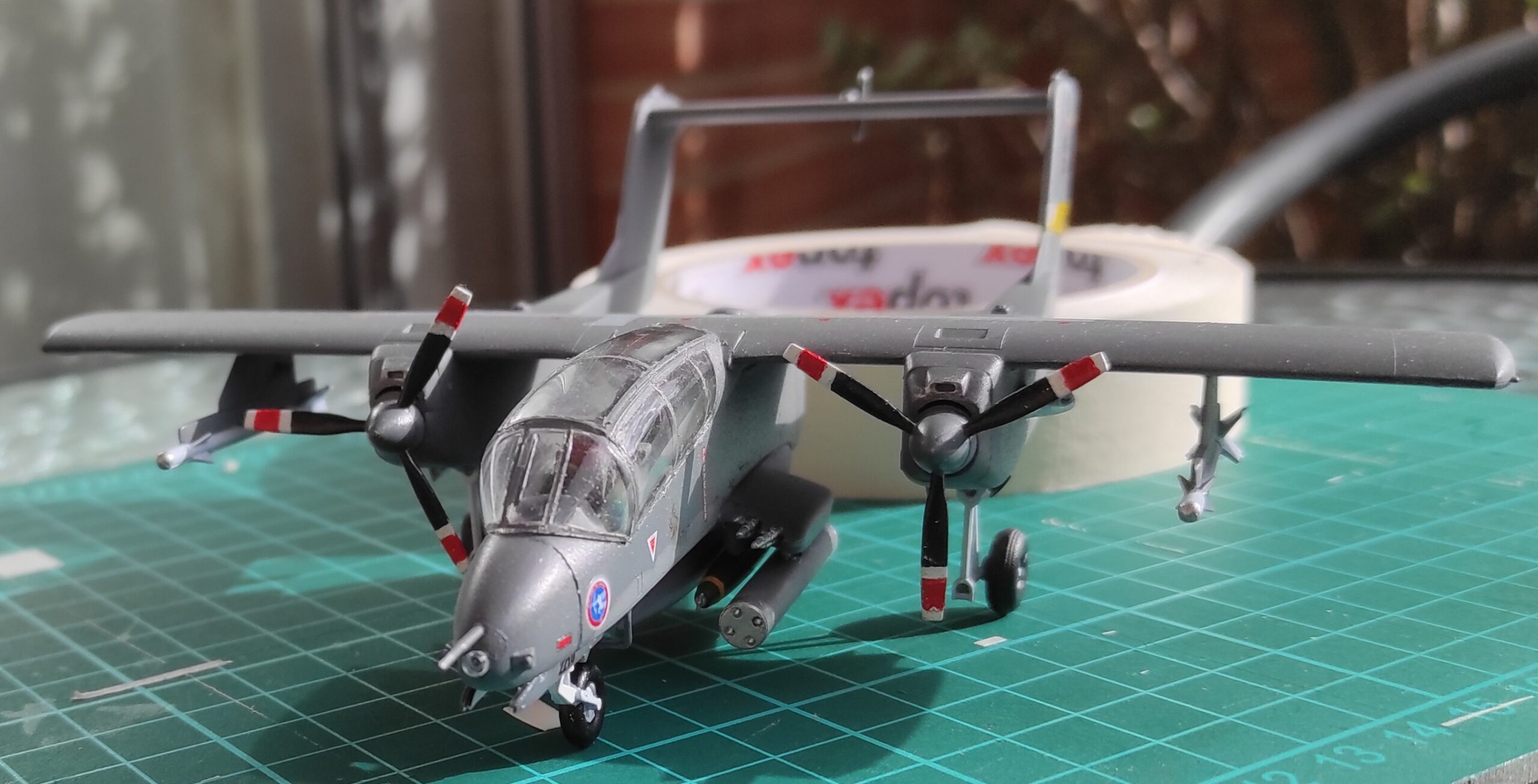 Academy OV-10A Bronco Light Armed Reconnaissance Aircraft Plastic Model Kit, 1/72 Scale customer photo 2