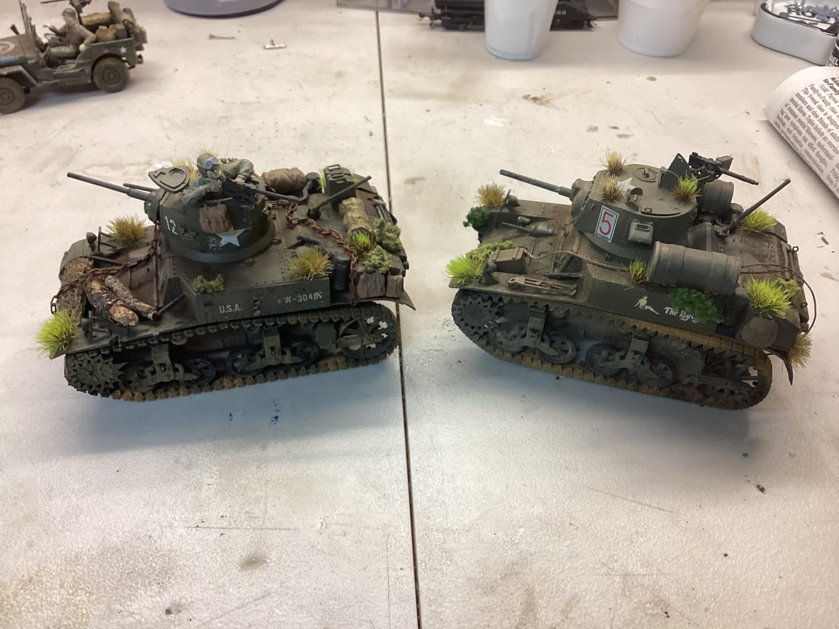 Academy U.S M3A1 Stuart Light Tank customer photo 1