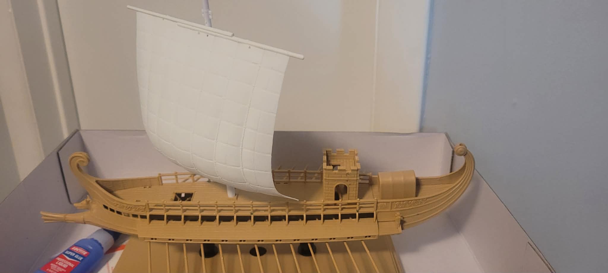 Academy B.C. 50 Roman Warship 1/350 Scale Model Kit customer photo 1