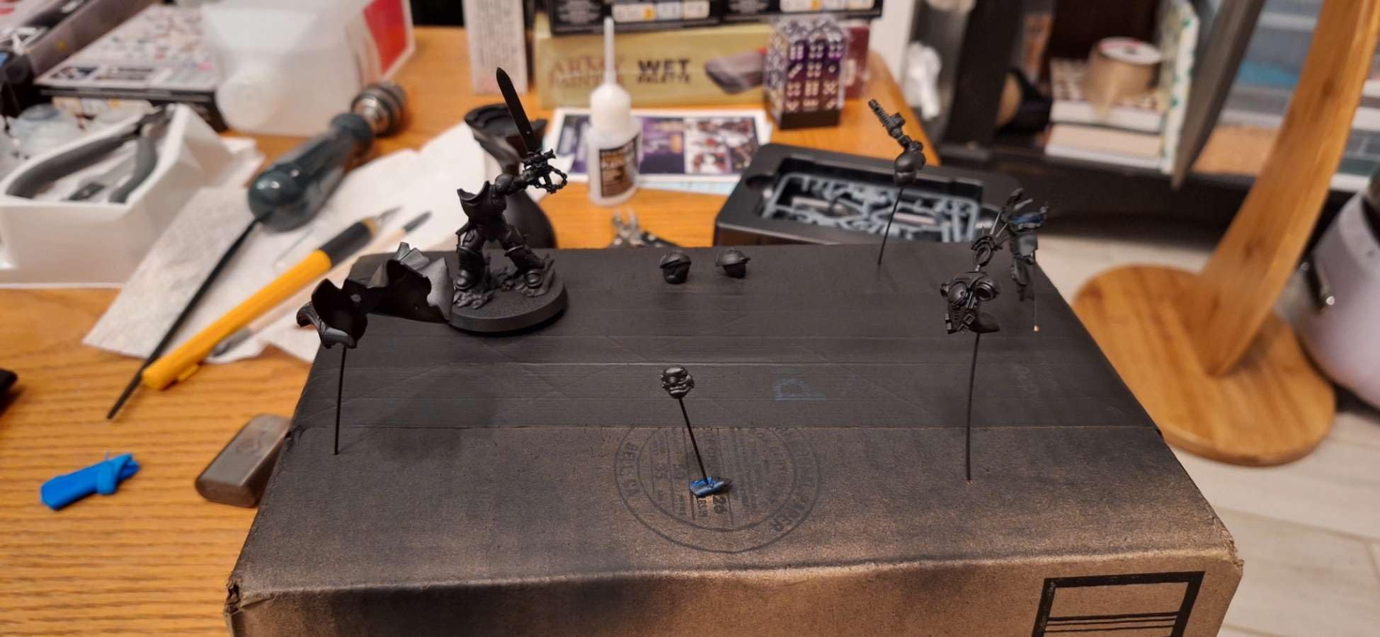 Games Workshop Citadel Colour - Chaos Black Primer / Undercoat Spray customer photo 1