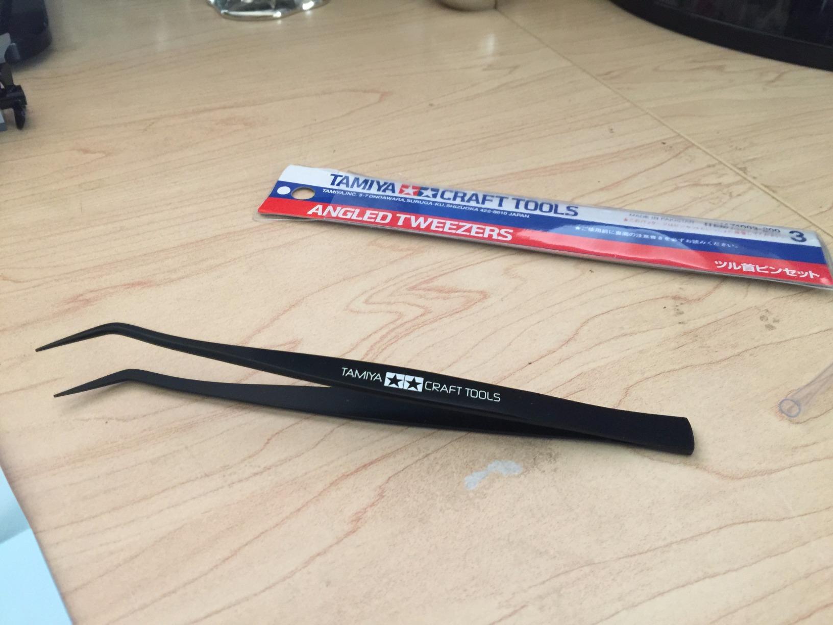 Tamiya 300074003 - Tweezers, Curved customer photo 1