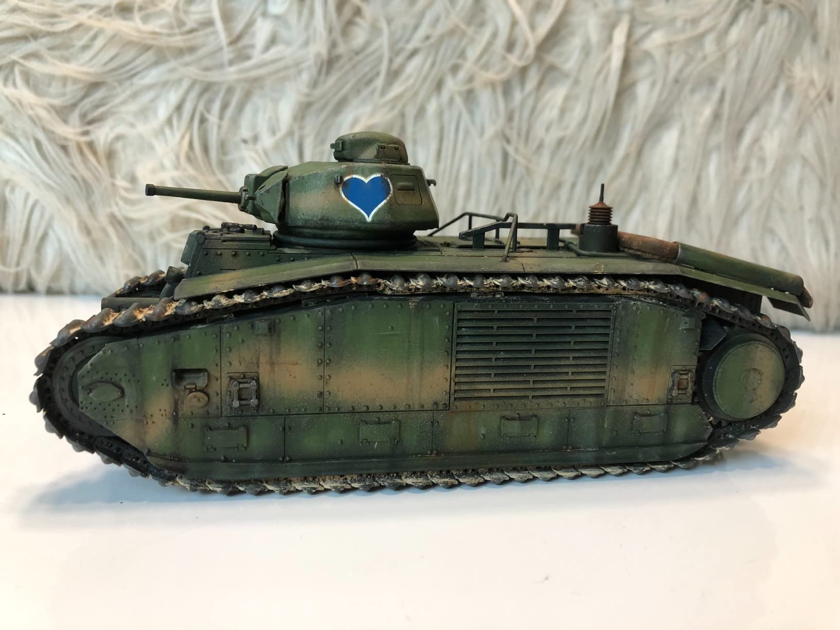 Tamiya 1/35 French Battle Tank B1 BIS Model Kit customer photo 3