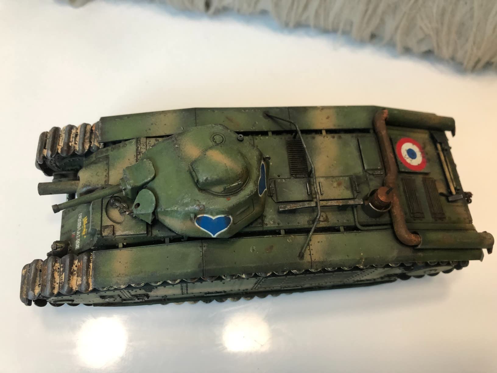 Tamiya 1/35 French Battle Tank B1 BIS Model Kit customer photo 4