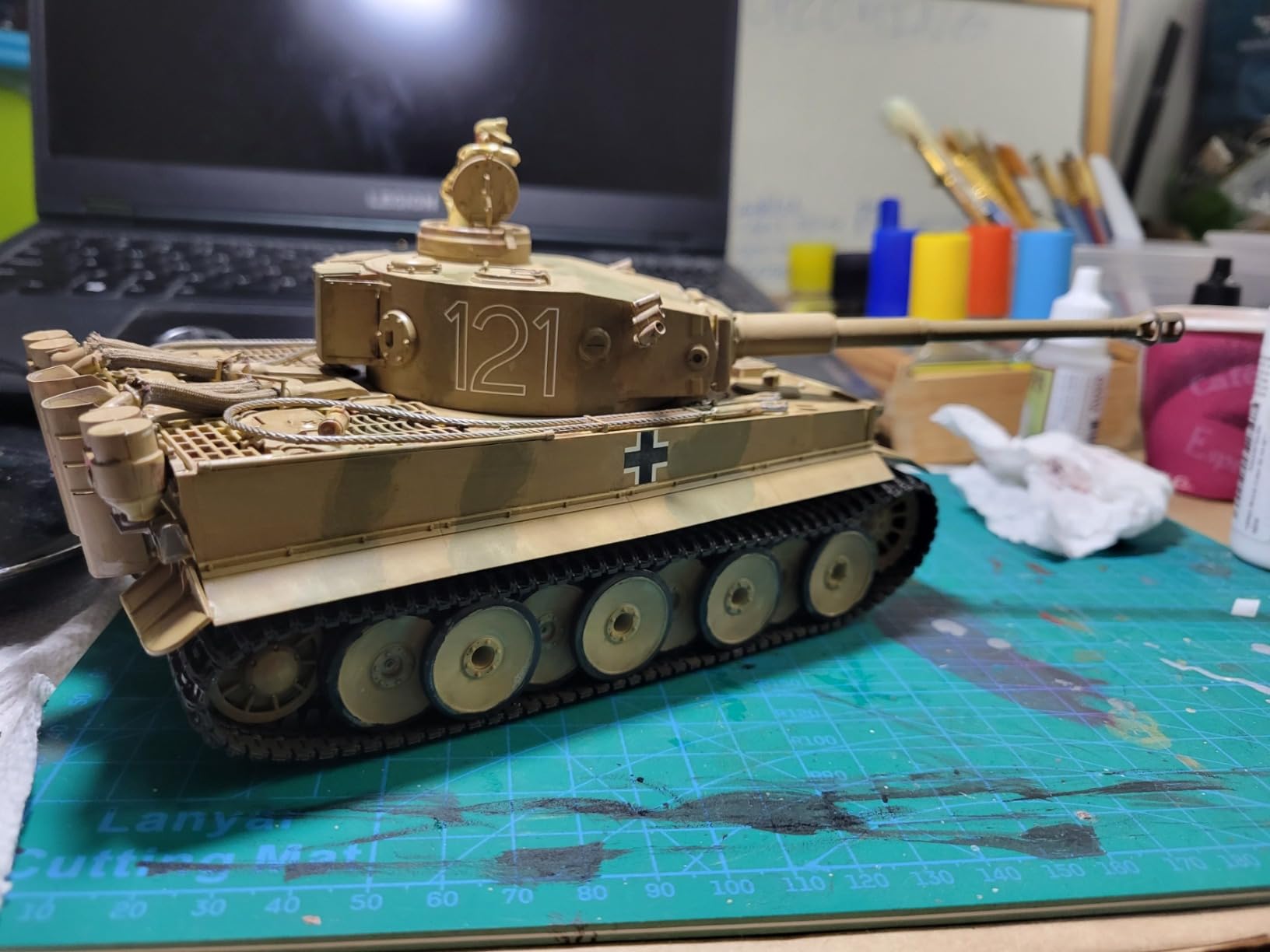 Miniart 300035227 1:35 WWII Tiger I Initial/Early Vehicles Model Kit customer photo 1