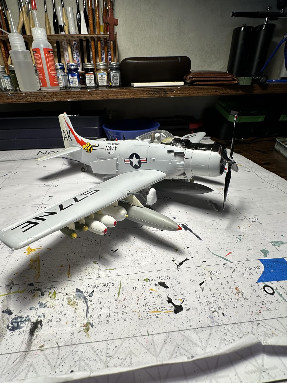 Tamiya Models Douglas A-1H Skyraider Model Kit customer photo 1