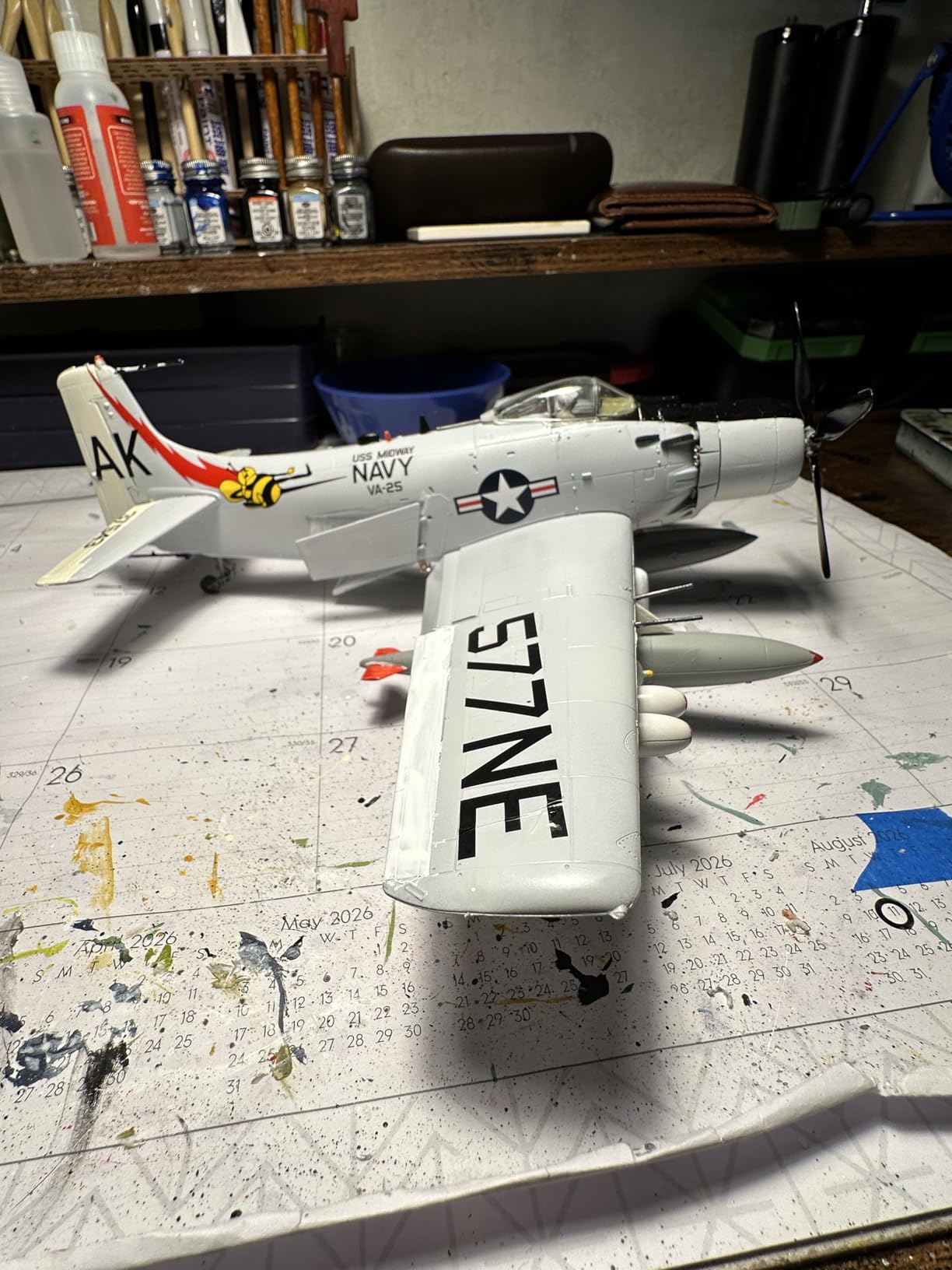Tamiya Models Douglas A-1H Skyraider Model Kit customer photo 2
