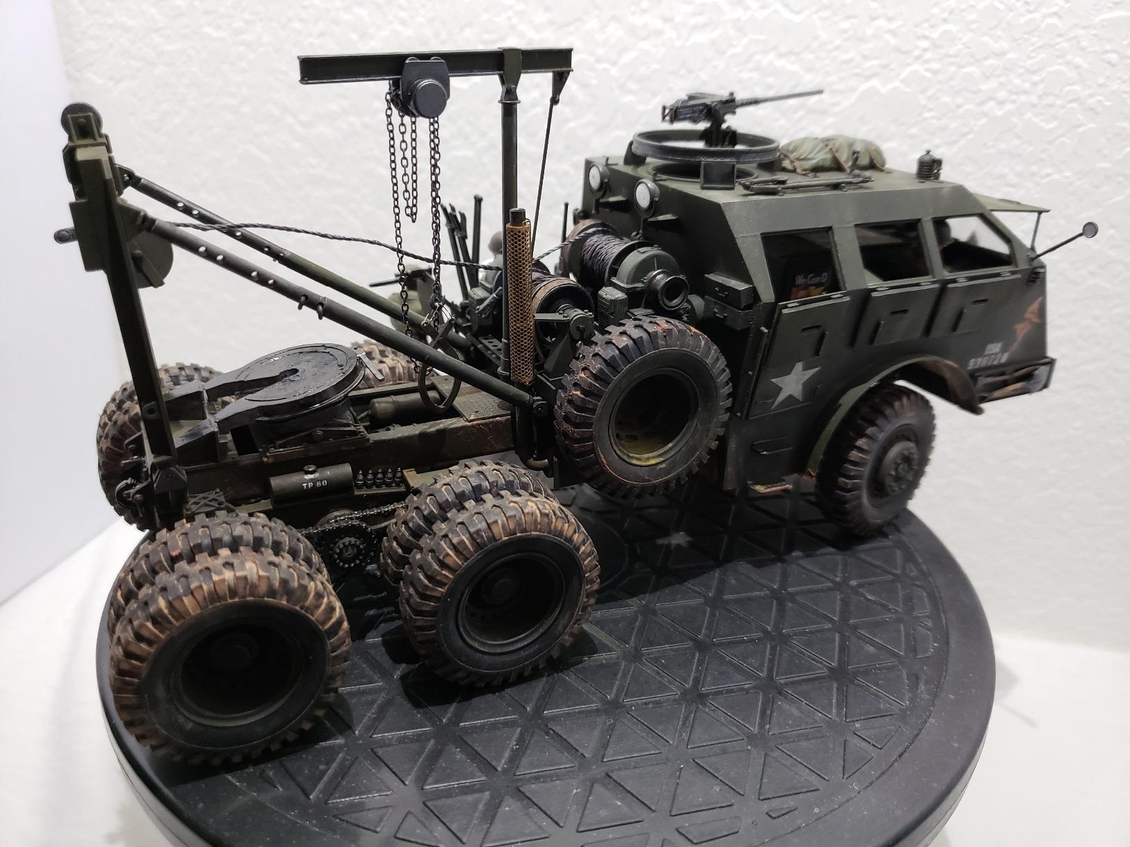 Italeri 1:35 WWII US M26 Armored Tank Recovery Vehicle (Dragon Wagon) customer photo 2