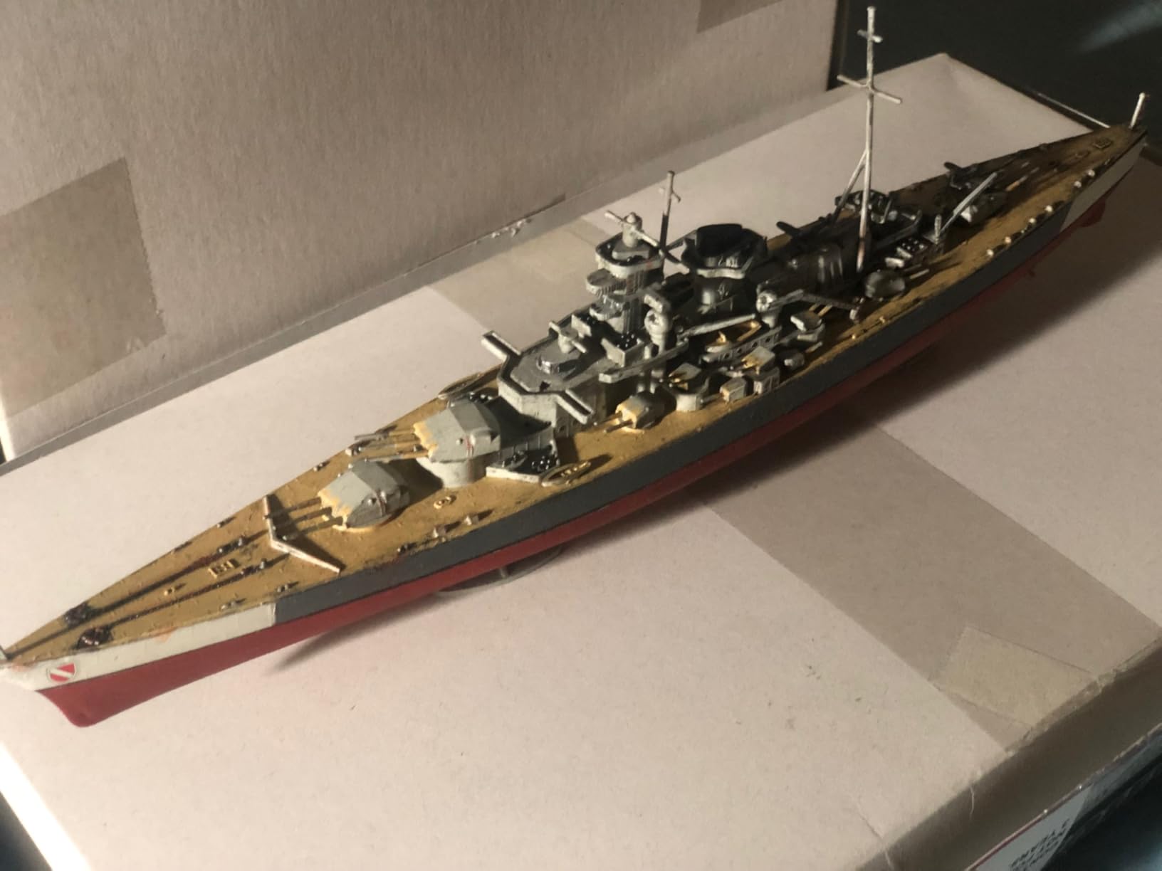 Lindberg Scharnhorst German Battleship Building Kit customer photo 1