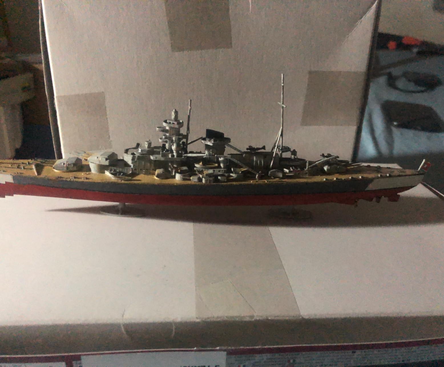 Lindberg Scharnhorst German Battleship Building Kit customer photo 2