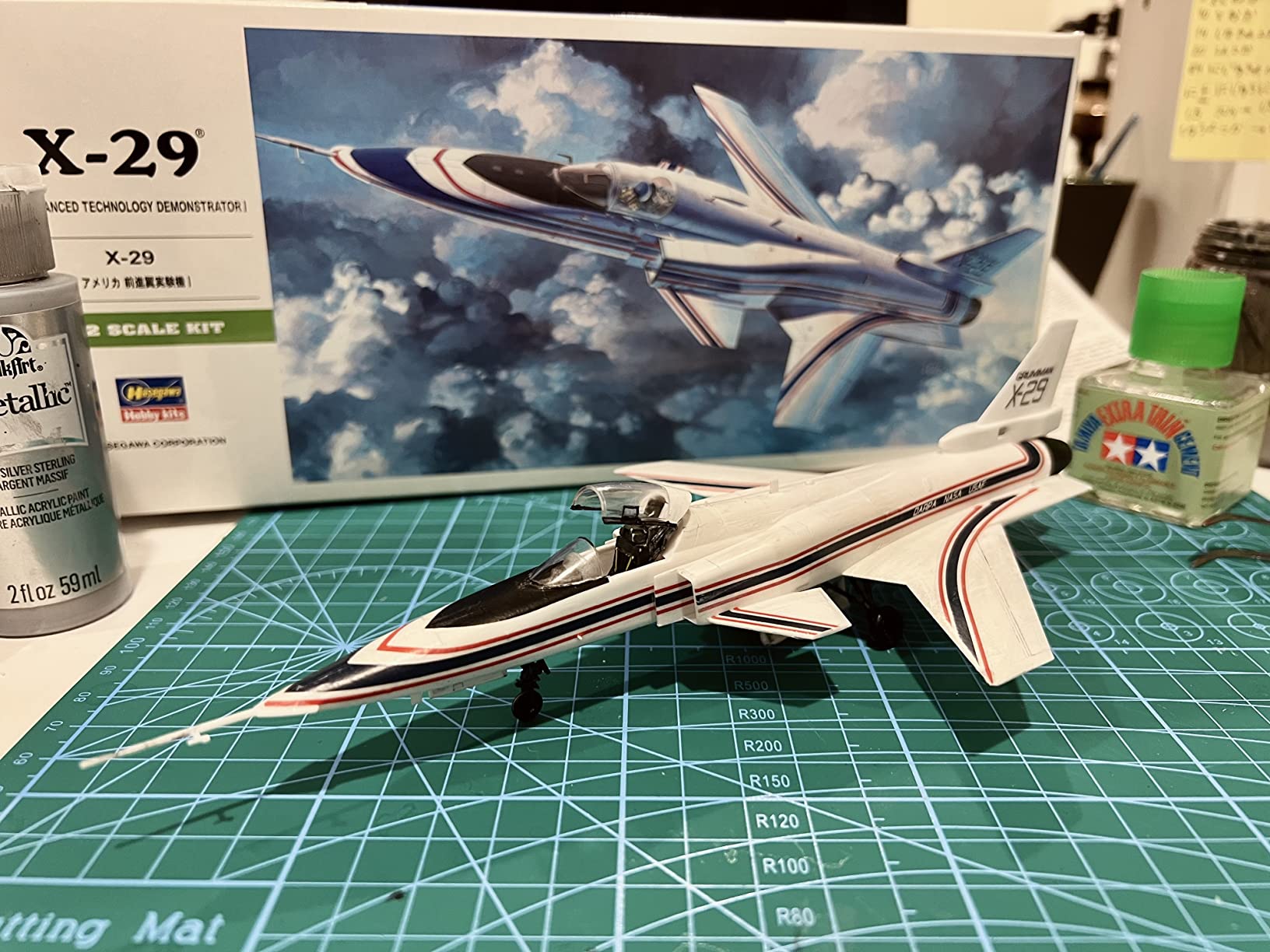 Hasegawa 1:72 Scale X-29A Model Kit customer photo 1