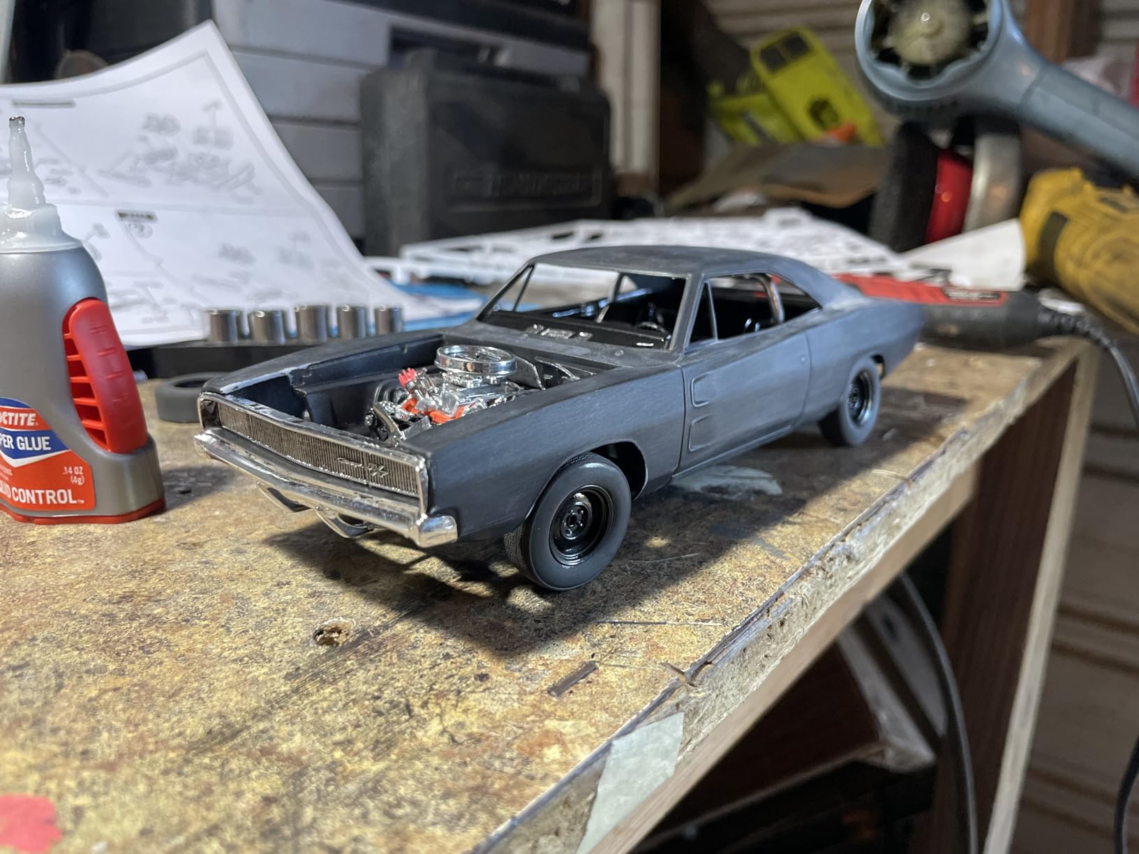 1:25 '68 Dodge Charger 2 'n 1, Brown customer photo 2