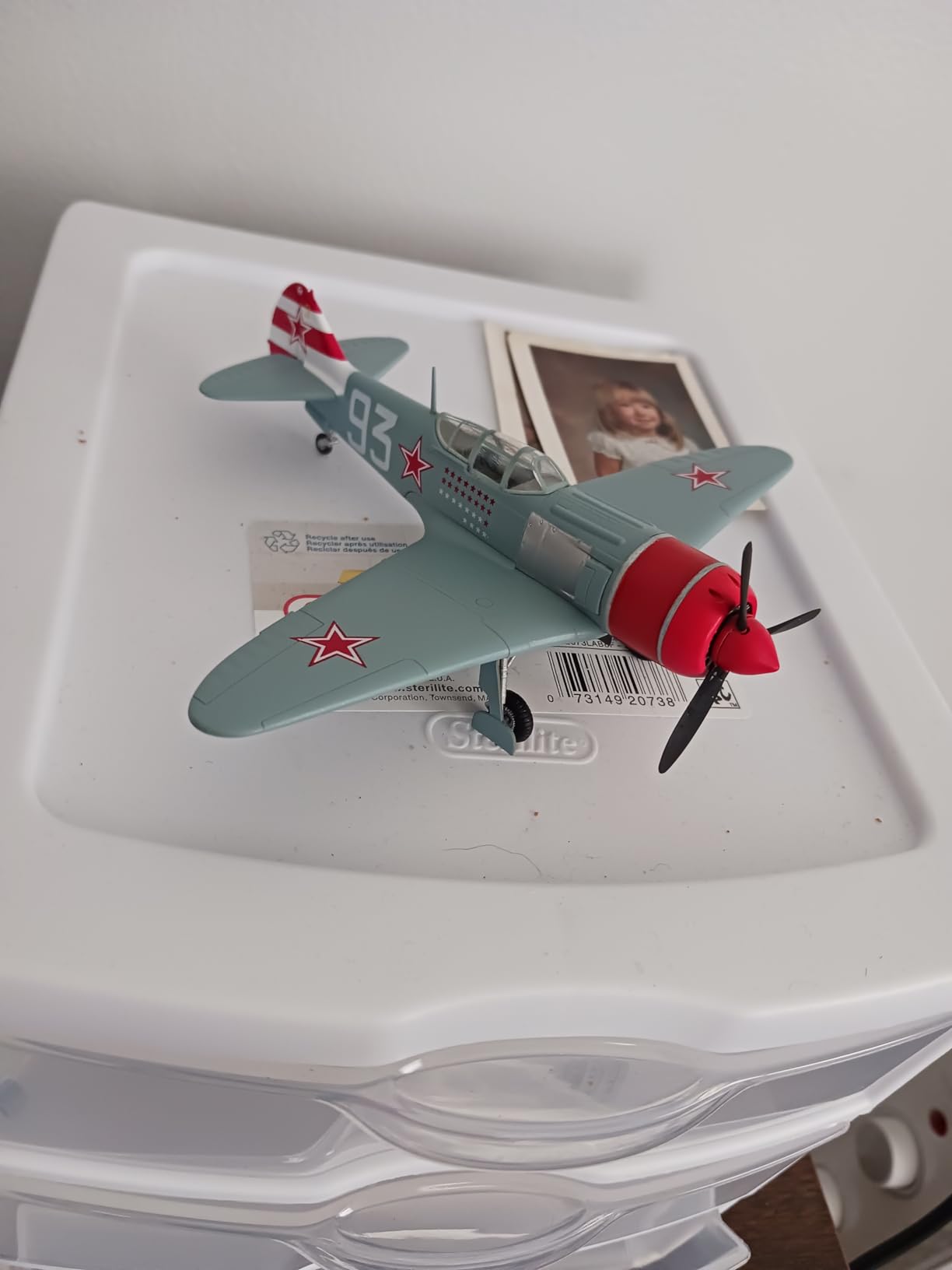 Easy Model LA-7 White 93 Lt. Col. S.F. Dolgushin, 156th FAR Model Kit customer photo 1