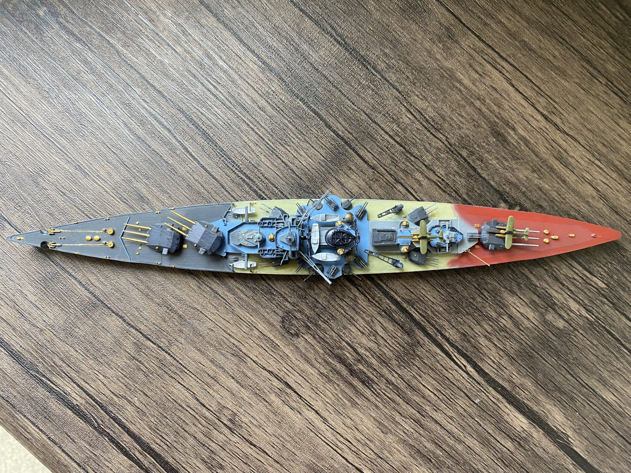 Tamiya 1/700 Waterline Series Gneisenau Battleship customer photo 1