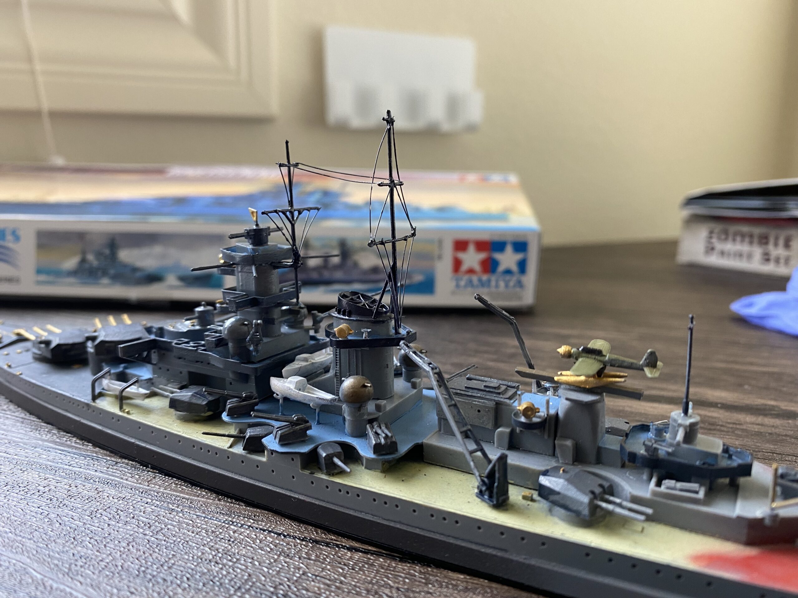 Tamiya 1/700 Waterline Series Gneisenau Battleship customer photo 2