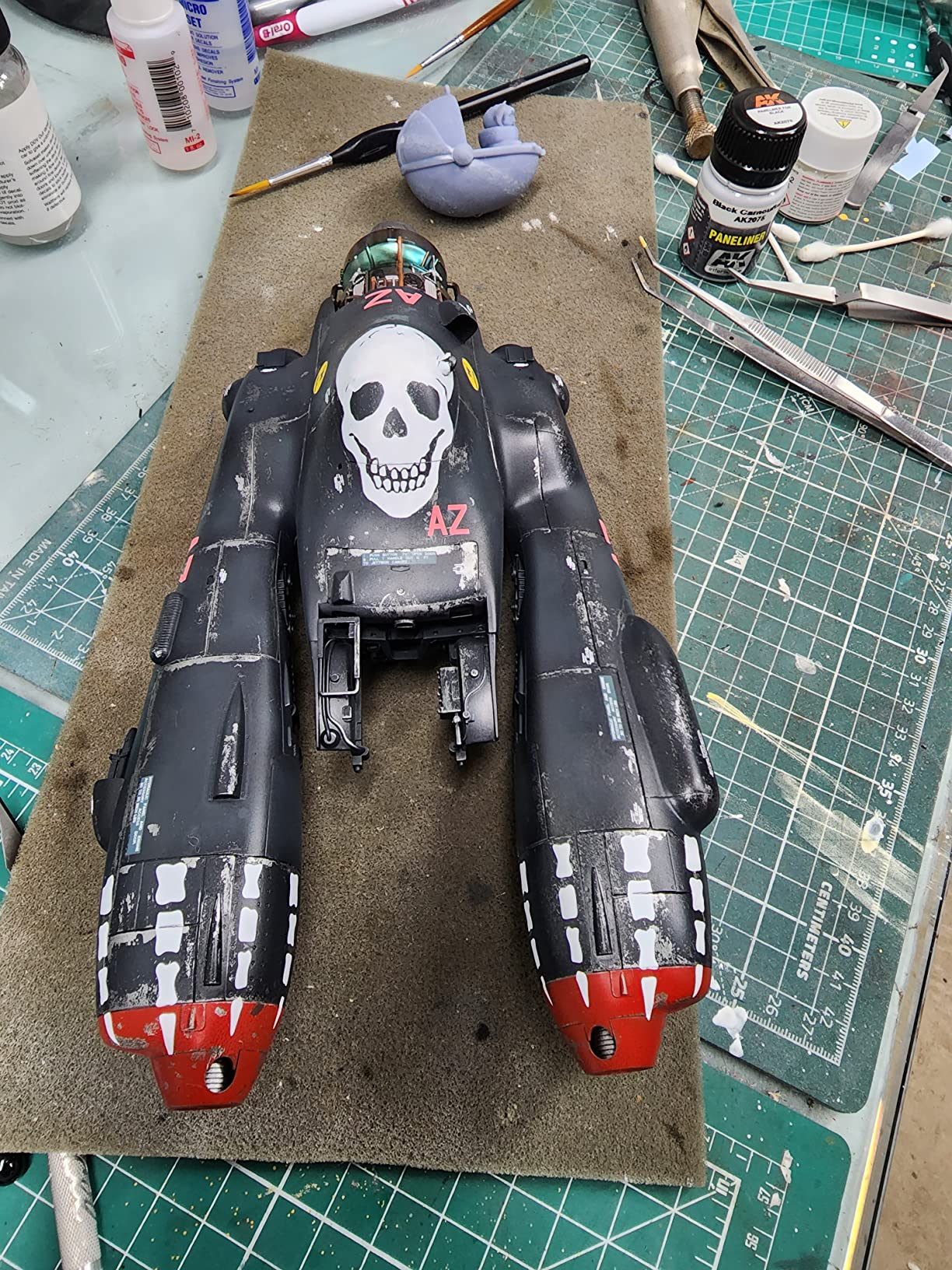 Hasegawa 1/20 Antigravity Armored Fighter (Armored Raider) Pkf.85 FALKE - Ma.K. (Maschinen Krieger) customer photo 1