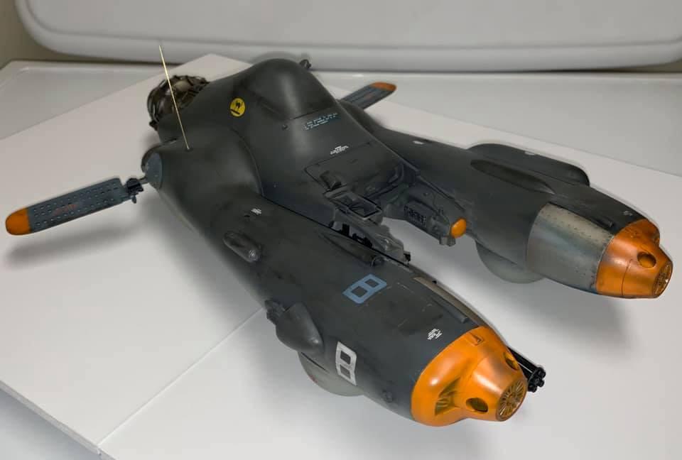 Hasegawa 1/20 Antigravity Armored Fighter (Armored Raider) Pkf.85 FALKE - Ma.K. (Maschinen Krieger) customer photo 2