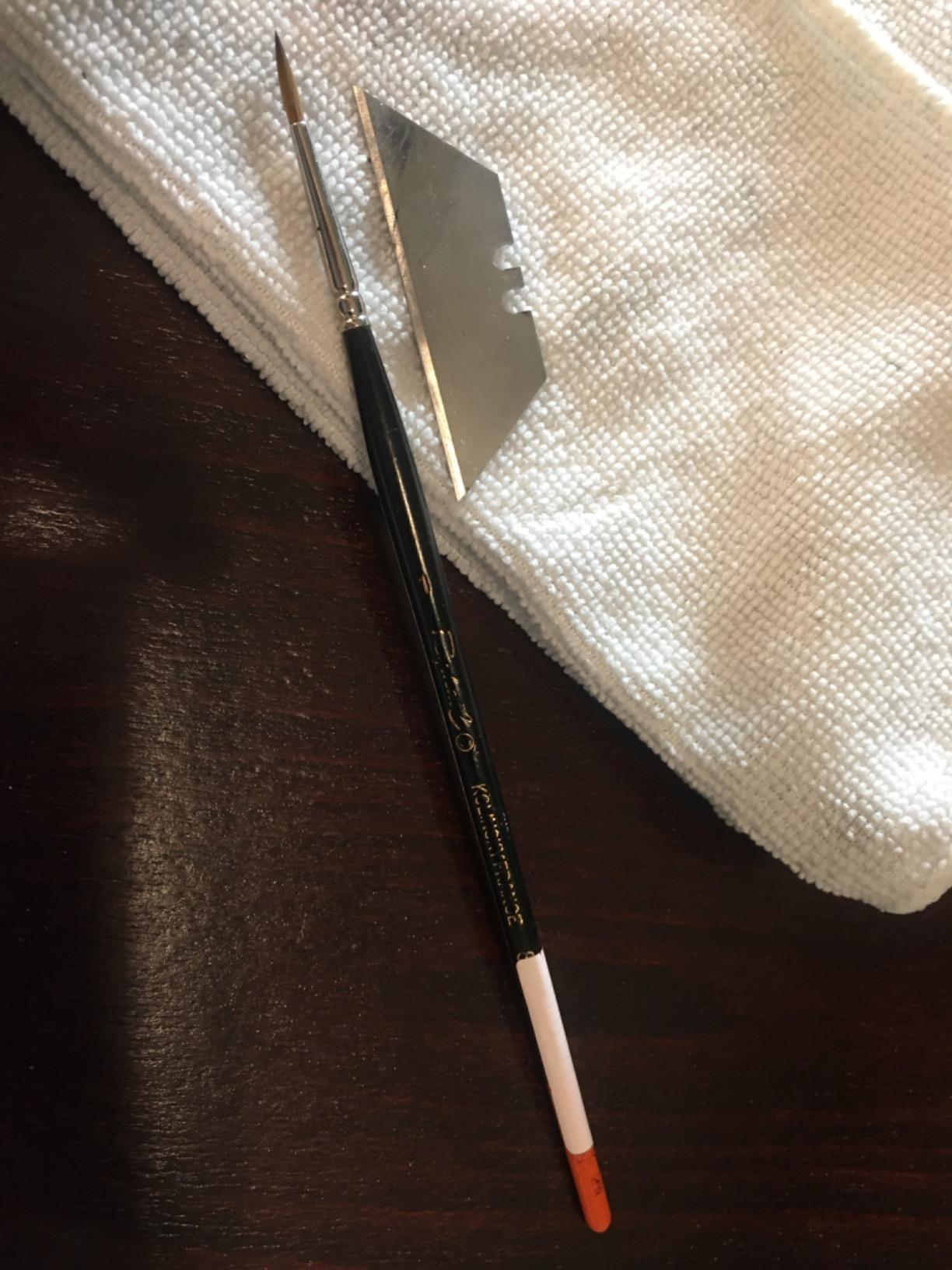 Raphael 8404 Kolinsky Round No. 1 Black customer photo 1