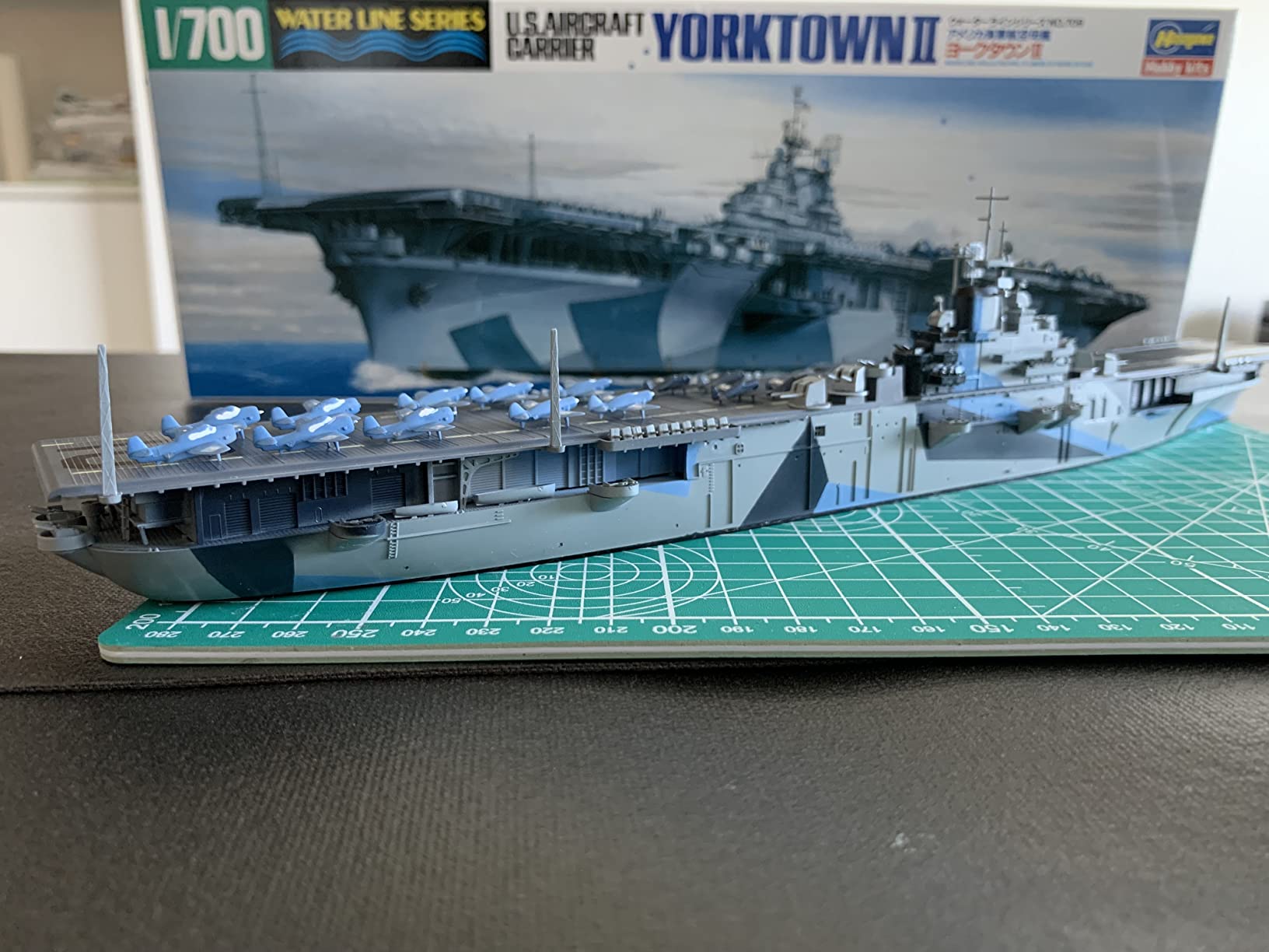 Hasegawa HWL709 1:700 Scale USS Yorktown II Model Kit customer photo 1
