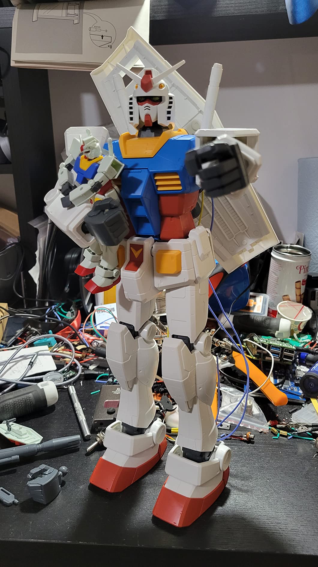 Bandai Hobby 1/48 Mega Size RX-78-2 Gundam Model Kit customer photo 2