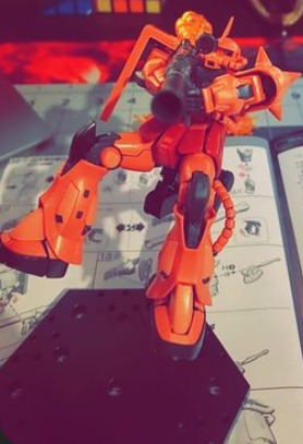 Bandai Hobby - Mobile Suit Gundam - #2 MS-06S Char's Zaku II, Bandai Spirits RG 1/144 Model Kit customer photo 1