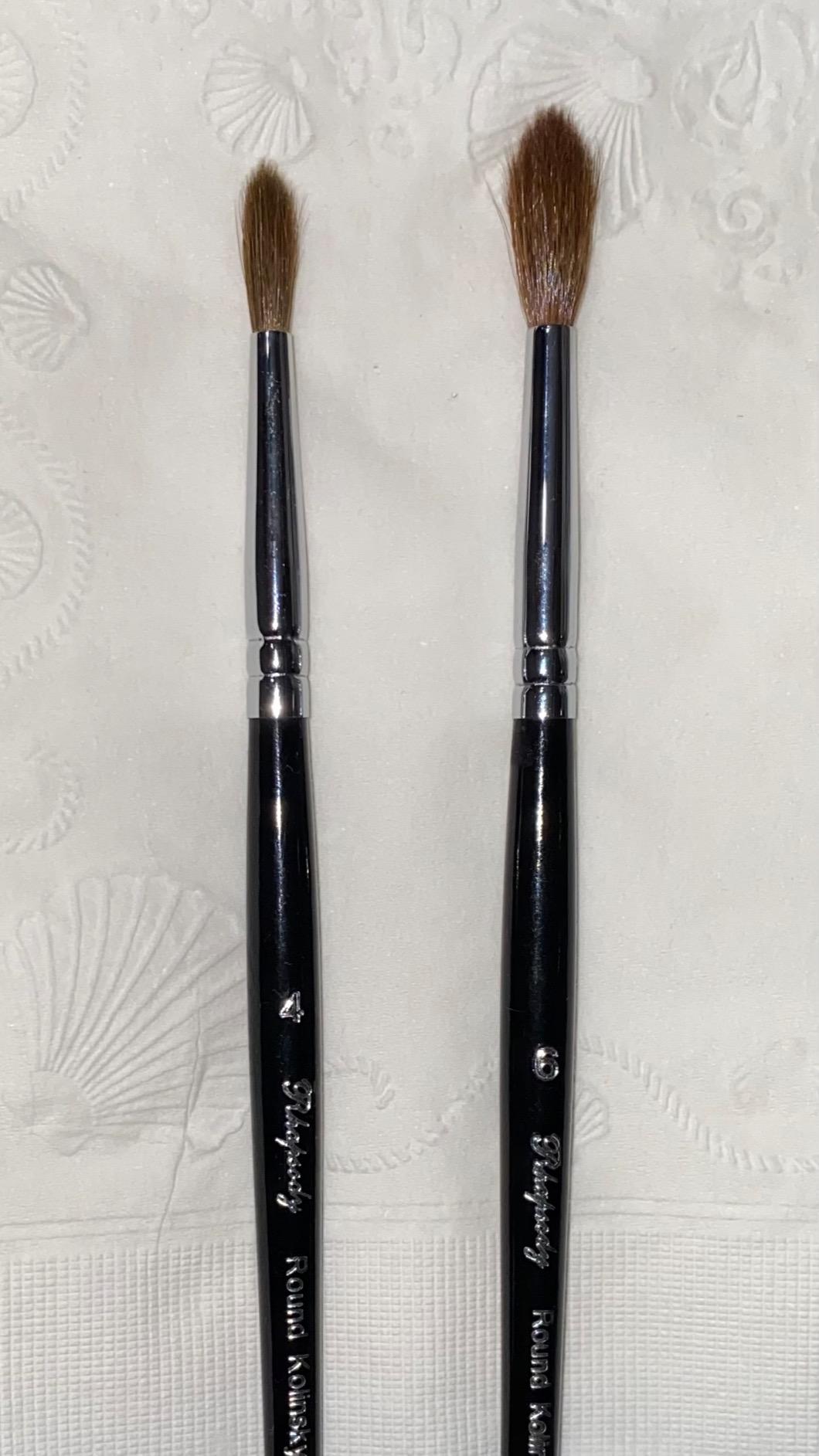 Rhapsody Kolinsky Sable Brushes - Professional Round Set of 5 customer photo 2