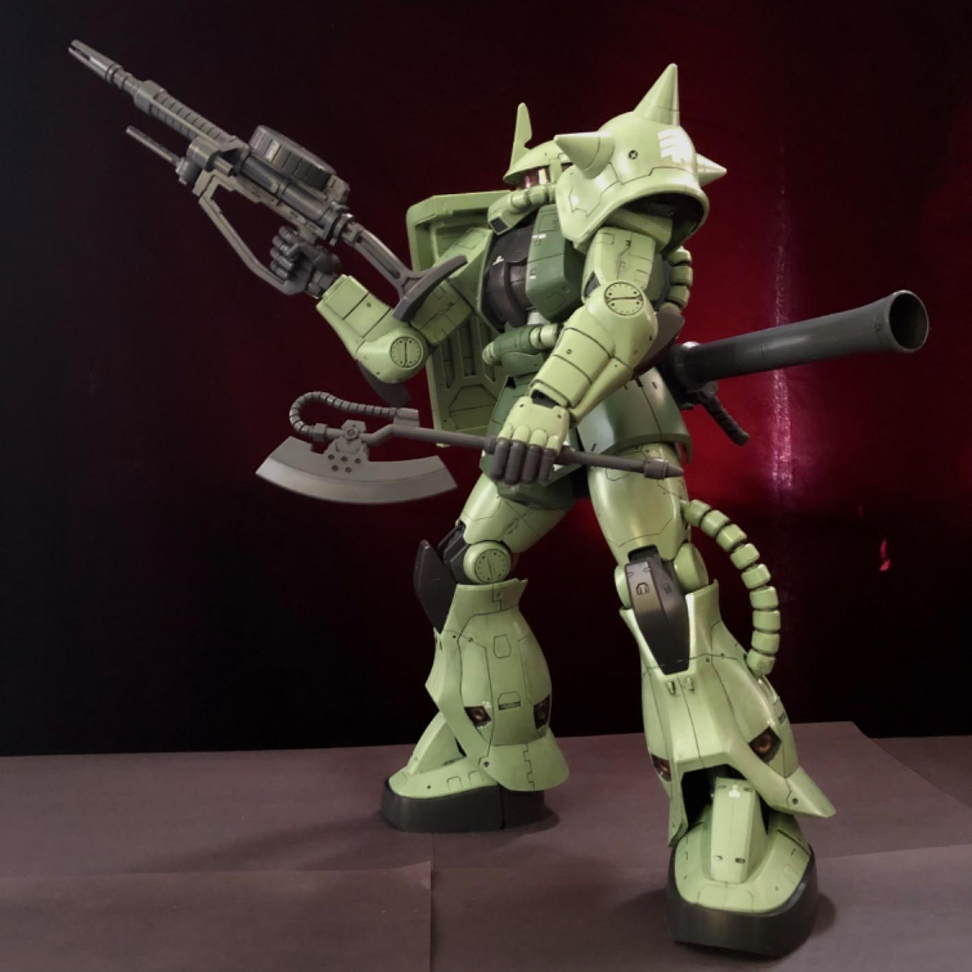 Bandai Hobby - Gundam - MS-06 Zaku II Mega Size 1/48 Model Kit customer photo 2