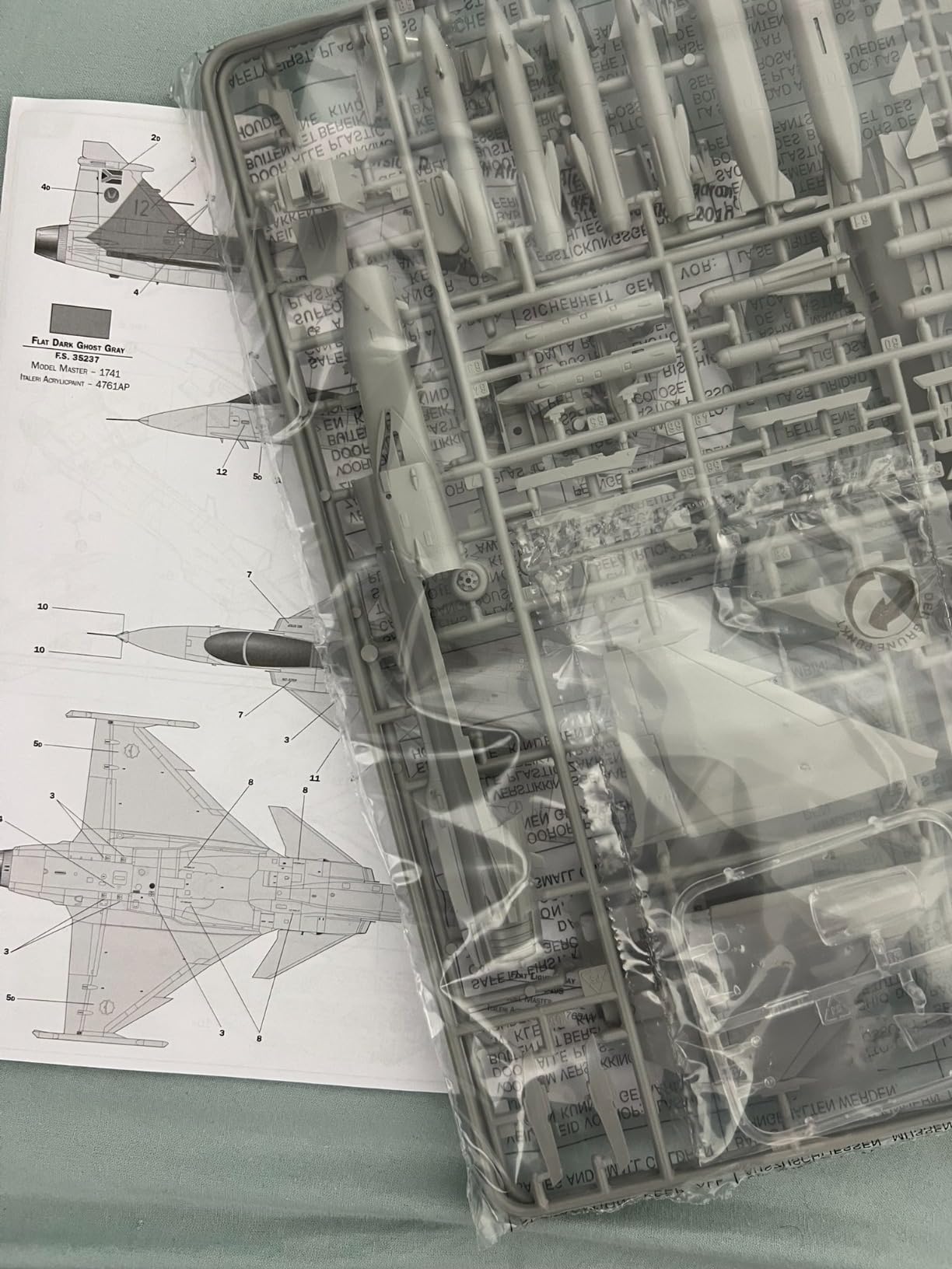 Jas 39 Gripen Aircraft Model Italeri 1306S customer photo 1