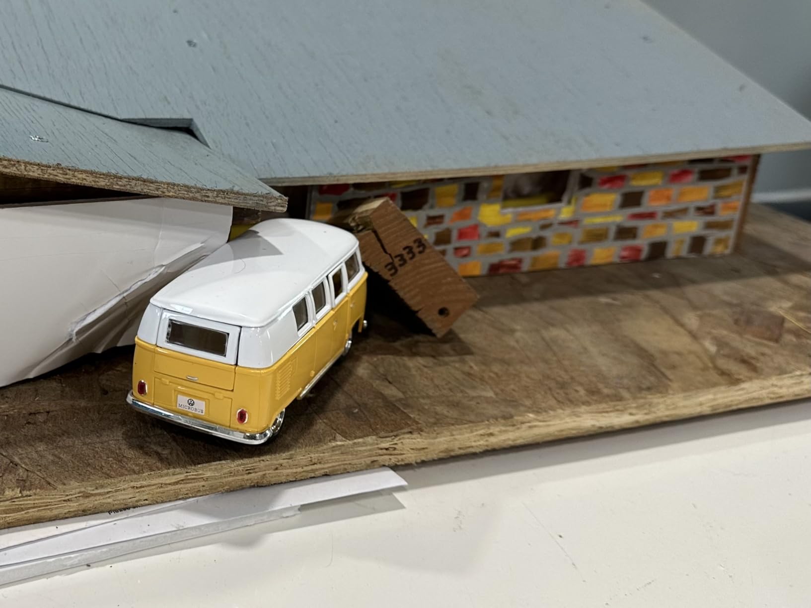 KiNSMART 1962 Volkswagen Classic Bus 1:32 Scale 5