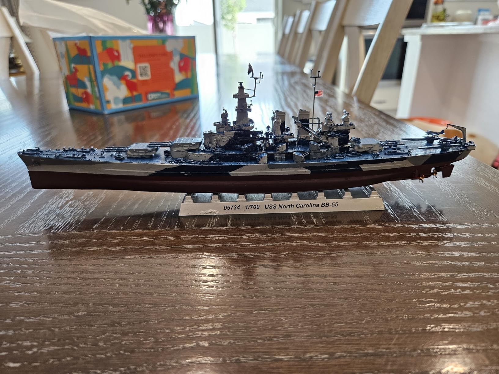 Trumpeter 1/700 USS North Carolina BB55 Battleship Model Kit customer photo 2