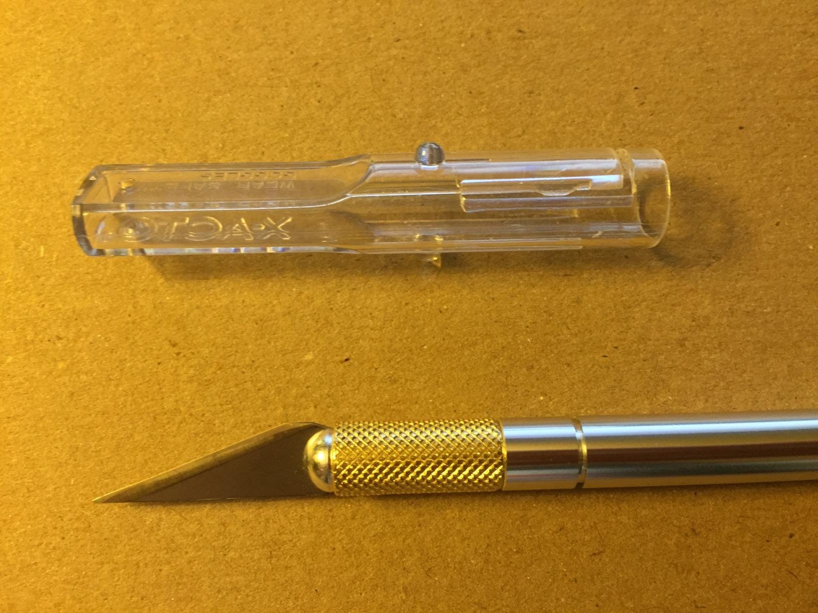 X-ACTO #1 Z-Series Precision Utility Knife, Metal, Silver, Aluminum Handle, Includes Safety Cap - For Precise, Fine Cuts customer photo 2