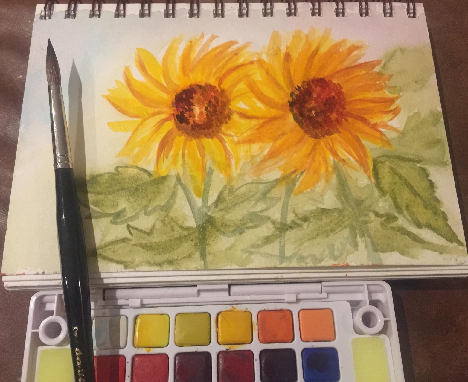Da Vinci Watercolor Series 35 Maestro Paint Brush, Round Long Taper Kolinsky Red Sable, Size 3 (35-03) customer photo 2