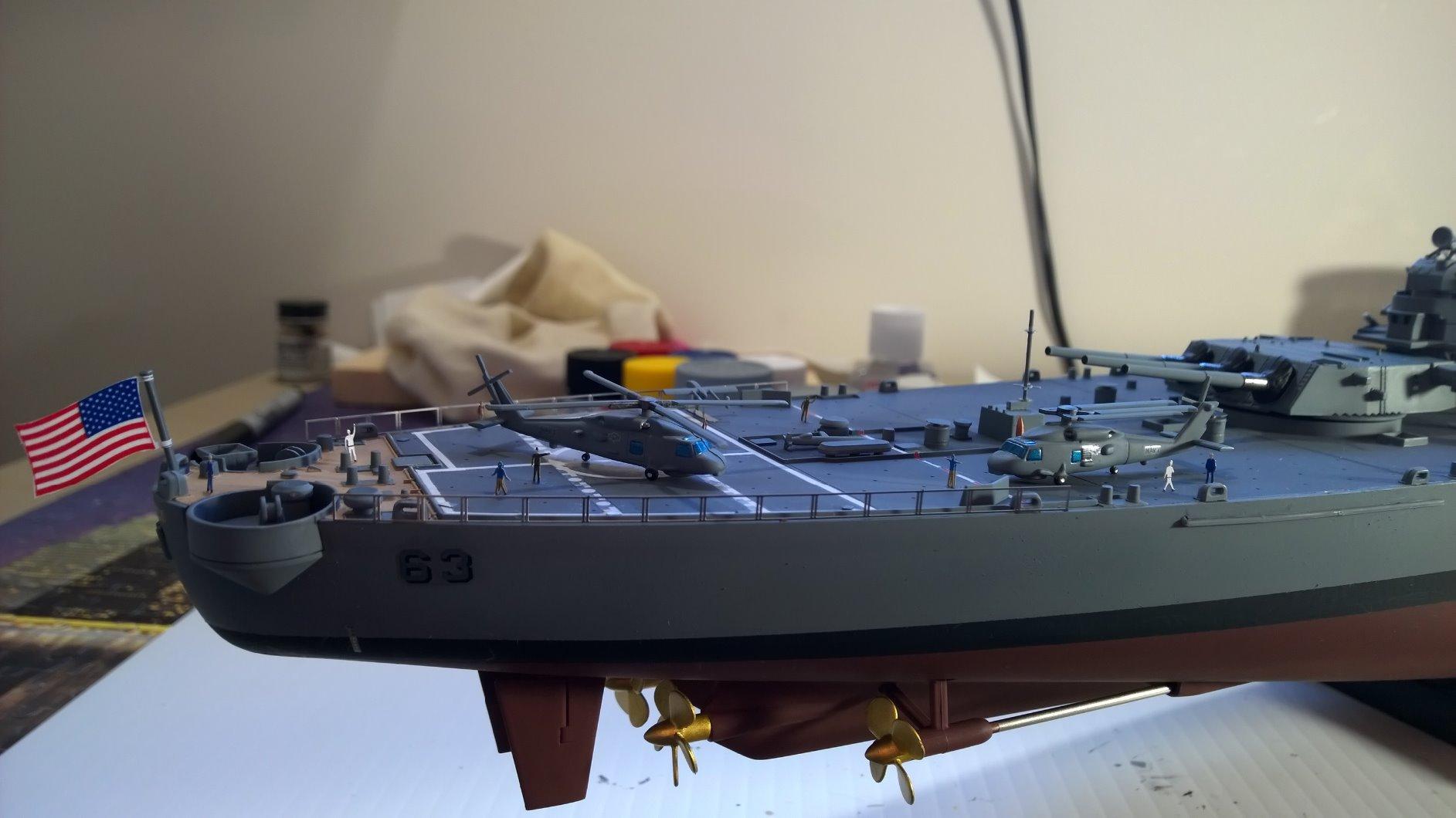 Tamiya Models USS Missouri BB-63 Circa 1991 Model Kit (1/350 Scale) customer photo 3