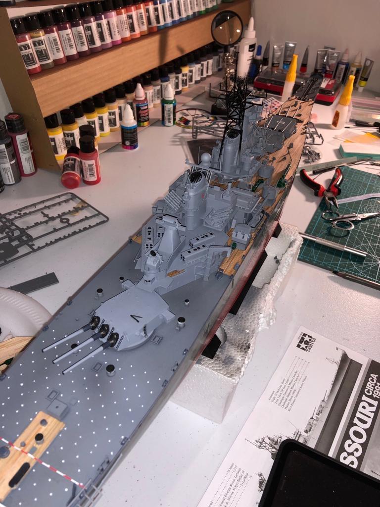 Tamiya Models USS Missouri BB-63 Circa 1991 Model Kit (1/350 Scale) customer photo 5