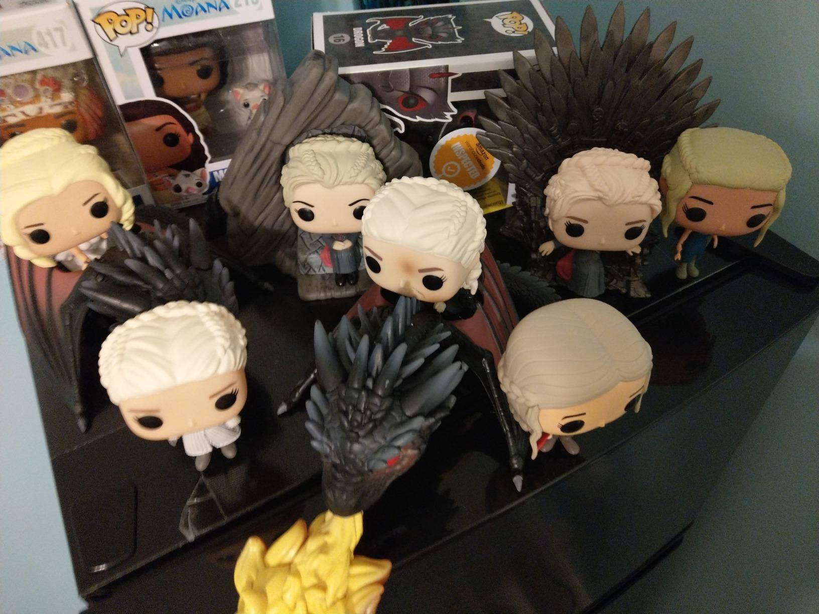 POP Game of Thrones: Daenerys Targaryen Vinyl Figure (Colors May Vary), Gray customer photo 2