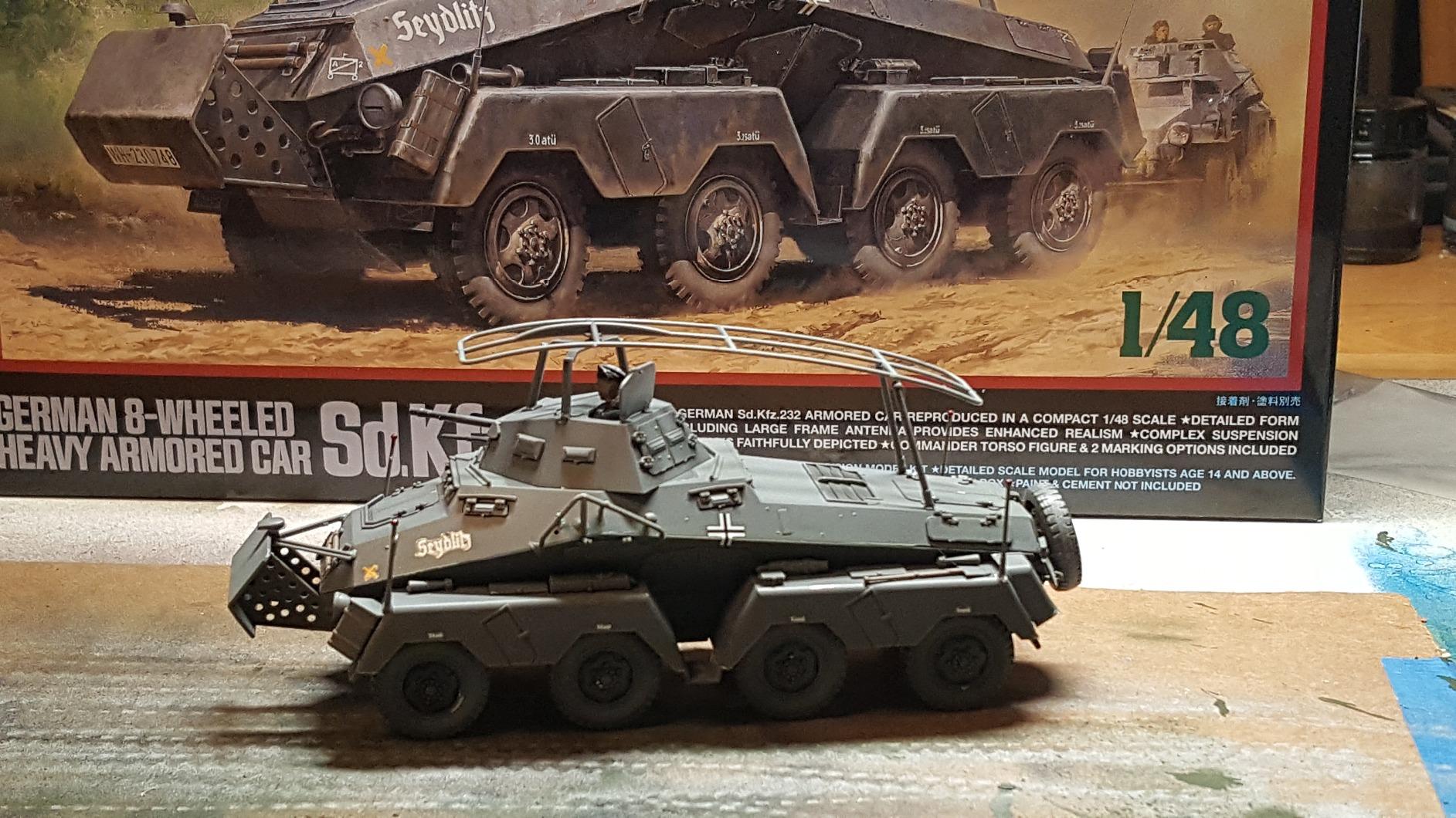 Tamiya Models German 8-Wheeled Sd.Kfz 232 Model Kit customer photo 2