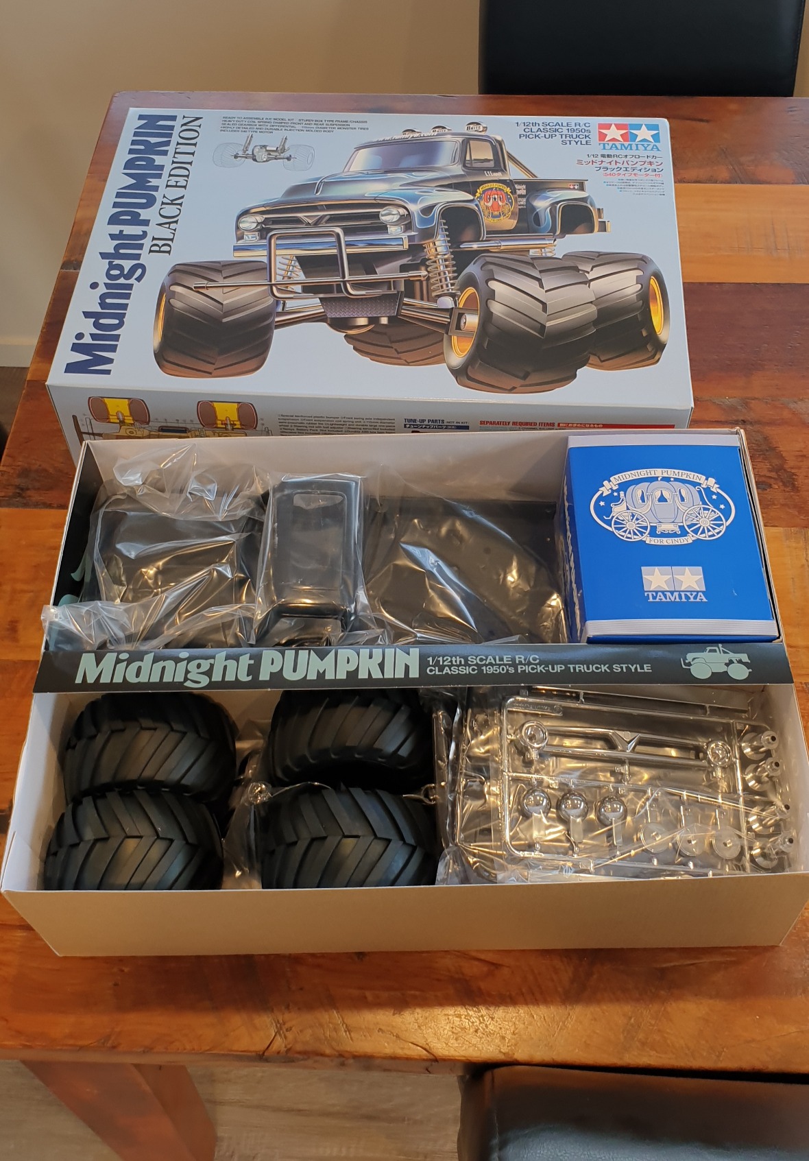 Tamiya TAM58547 The Midnight Pumpkin Black Edition 1/12 Monster Truck Kit customer photo 2