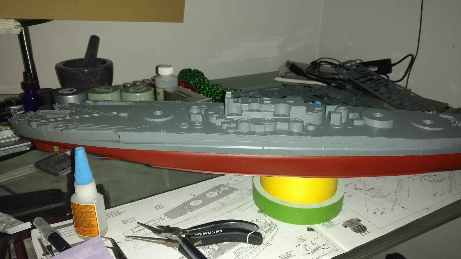 Tamiya Models Japanese Musashi Battleship customer photo 1