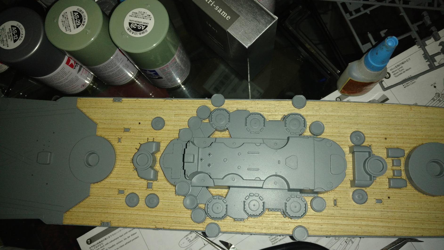 Tamiya Models Japanese Musashi Battleship customer photo 2